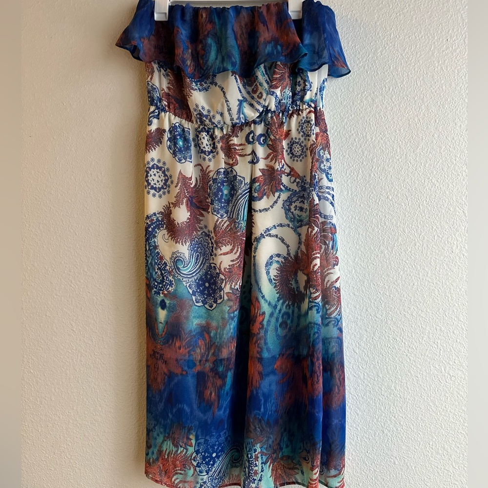 Strapless dress